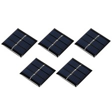 Mini Solaire Panneau Cellule 1.5V 60mA 0.09W 30mm x 30mm pour Bricolage Projet0