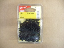 Lot 100 vis à placo long 25 mm