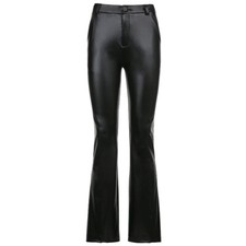 Femme Simili Cuir PU Pantalon