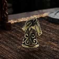 Figurine de tête de cheval en