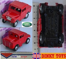 Land Rover mersey tunnel police van repeinte dinky toys england 255 1/43