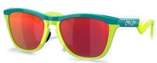 Oakley Modèle Frogskins Range 9289 0255 Céleste / Tennis Ball Yell Verres Prizm
