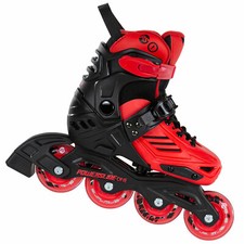 Powerslide Khaan Jr.Kinder-Inlineskates Junior Inliner Inline-Skates Rouge Neuf