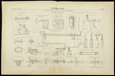 1892 - Plan d'appareils de