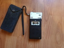 Micro cassette recorder Sony * model dictaphone M-102 * lecteur Vintage 70's