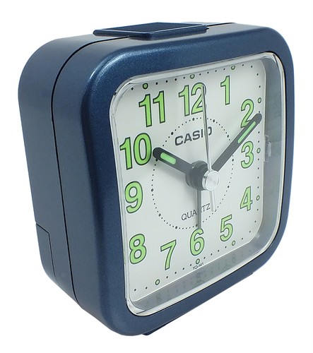 Casio réveil analogique - casio, bleu