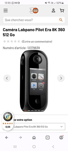 Caméra labpano pilot - caméra, 360