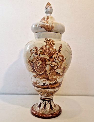 Majolique albisola urne - majolique,