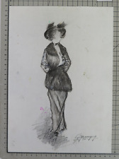 Dessin Signé Beccaria