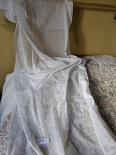 Coupon de tulle de coton