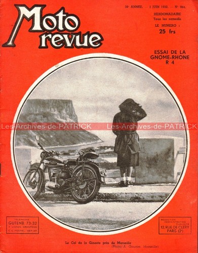 Moto revue 984 gnome rhone - moto,