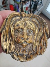 Coupelle en bronze zoomorphe tête de chien Bichon Années 30