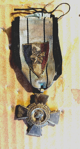 Croix combattant ancien - croix, /