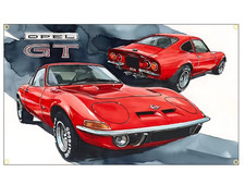 Bannière De Course Opel GT