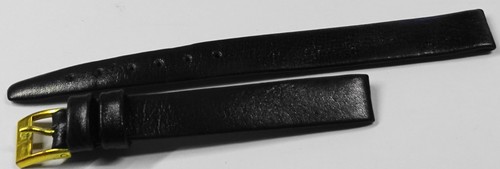 Bracelet montre cuir dame noir - bracelet,