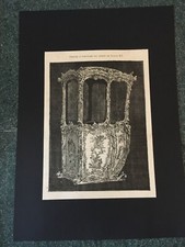 Chaise à porteur du temps de