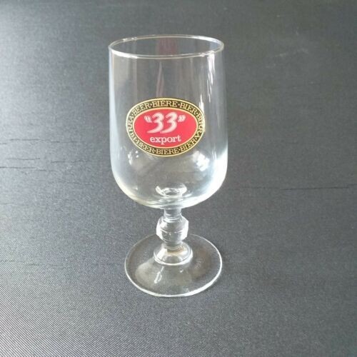 Ancien verre biere export - a, 33