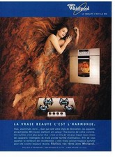 PUBLICITE ADVERTISING  2000   WHIRLPOOL  éléctroménager  four gazinière