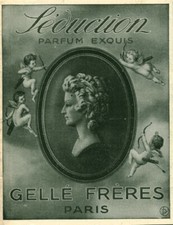 Publicité ancienne parfum