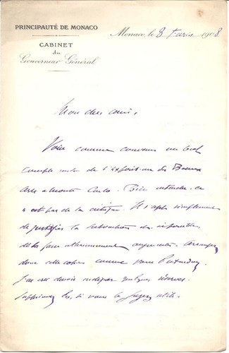 Lettres autographes de - lettres,