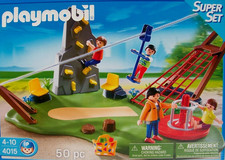 Playmobil - 4015 - Superset Jardin d'enfants (escalade, tyrolienne, tourniquet)
