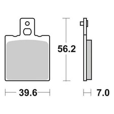 Paire De Plaquettes De Frein