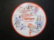 BLOC SPORTS F5418 FRANCE 2020 COULEUR PASSION timbres OBLITERES' AVIRON VOILE