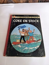 tintin coke en stock B24 1958 hergé	BE