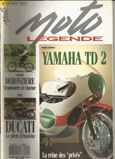 Moto Légende N°14 DUCATI 920 NCR-YAM 250 TD 2-DERONZIERE 1912-GUZZI GALLETO
