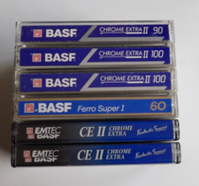 LOT DE 6 CASSETTES  AUDIO