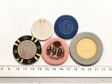 LOT 5 JETONS CASINO REF26067J