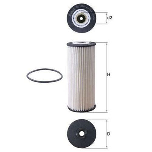 Knecht filtre huile - knecht, à