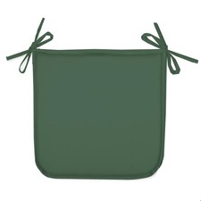 Coussin de chaise vert 38 cm x 38 cm à nouettes vendu à l'unité - MCTISSUS - 370