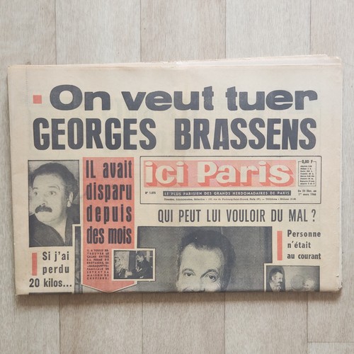 Ici paris 1078 1966 - n°1078,