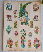 ANCIENNE PLANCHE DE CHROMOS DECOUPI GAUFRE PUBLICITAIRE CHOCOLATS RECTO/VERSO