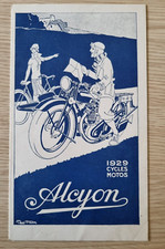 catalogue dessin Géo HAM ALCYON 1929 MOTOS 350 CC SUPERSPORT VELO Tour de France
