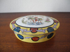 ancienne boîte porcelaine Limoges SCD déco old french porcelain box Porzellan
