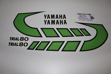 TY 80  YAMAHA  EMBLÈMES