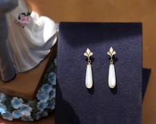 boucles d'oreilles Clous Doré