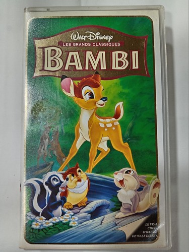 Vhs disney bambi les - vhs, vf