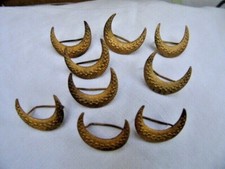 9 INSIGNES CROISSANT DE LUNE ARMEE D'AFRIQUE / CHECHIA + AUTRE 14-18 39-45