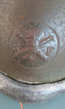 WW2 Bon Casque Modèle 1935 RCC BCC Chars de Combat ORIGINAL TANK HELMET