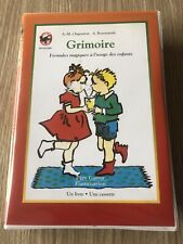 CASSETTE AUDIO K7 + LIVRE GRIMOIRE PÈRE CASTOR POCHE ONLY 1 ON EBAY RARE