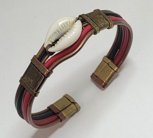 Bracelet cuivre cauris - bracelet, et