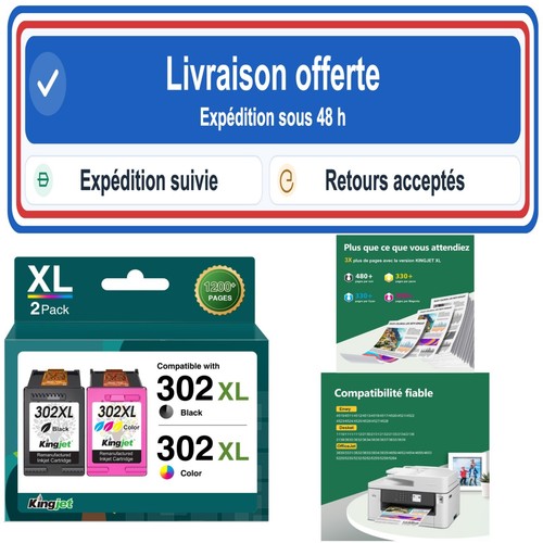 302xl cartouches encre pour - cartouches, d'encre