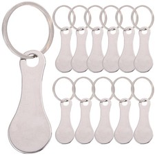  12 Pcs Porte Clef Jeton