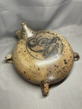 IMPORTANTE GOURDE ARTISTIQUE DITE CRAPAUD EN GRES ÉMAILLÉ . PÉRIODE TIFFOCHE