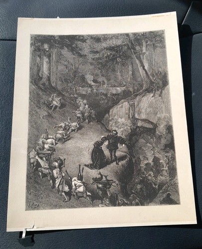 Ancien gravure gustave - gravure, dorÉ