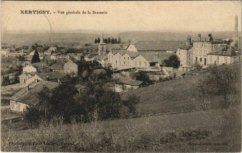 Cpa xertigny vue générale - xertigny,