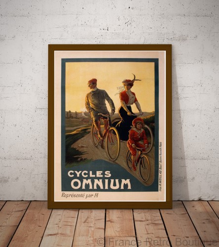 Poster affiche cycles omnium - poster-affiche,